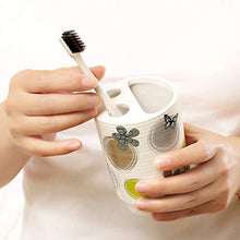 WYPDM Nordic Ceramica Bagno 4 Pezzi Set Accessori per la casa di Lavaggio Bocca Coppa Piatto di Sapone lozione Holder Dispenser spazzolino da Denti