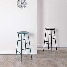 YS Sedia Sgabello da Bar Moderno, Sedia da 30 Pollici Sedia Moderna Sgabello da Bancone da Esterno per Interni Sgabello da Bar da Cucina Impermeabile Set 2 Pezzi,a ~ Blu