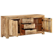 vidaXL Credenza 175x40x75 cm in Legno di Mango Grezzo