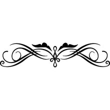 Adesivi per testiera del letto, T-MK345, 40 x 180 cm, colore: Nero