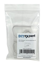 DIYexpert - Set di 4 fermatovaglia per tavoli fino a 27 mm, in plastica trasparente