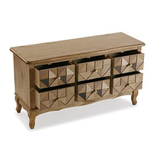 BigBuy Home Tavoli da Patio, Legno, Marrone, único