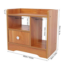 RBSD Comodino Comodino Comodino Camera da Letto Casa(Wood Color)