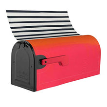 Sunset Ripples - Copertura magnetica per cassetta postale, design unico, per giardino, cortile, dimensioni standard, 53 x 45 cm
