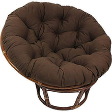 eewopjkj Cuscino Grande Rotondo per Sedia Cuscino per Sedia a Dondolo Addensato per Esterno Cuscino per Sedile a Cestino sospeso in Vimini Rattan Cuscino sostitutivo per Nido (Non Inclusa la Sedia)