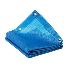 Shading Panno Blu Anti-Ultravioletta Solare Net 6 Pin Crittografia Ispessimento for Piscina, Balcone, terrazza, Ombra Coperto (Size : 1.9m×2m)