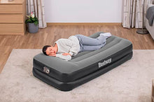 Bestway 67401 Airbed Tritech Bicolor Nero/Grigio Singolo Floccato Cm. 191X97X46