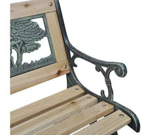 Panca da giardino per bambini, posti a sedere all'aperto con legno durevole per i bambini
