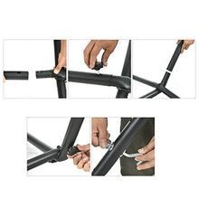 Amaca Amaca Da Campeggio Portatile Fai-da-te Con Staffa Letto Appeso Allargato Ispessito Mobili Da Esterno Per 1-2 Persone Letto Oscillante