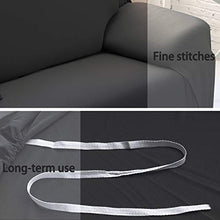 PETCUTE Copridivano angolare copridivano penisola Elasticizzato copridivano con Chaise Longue copripoltrona Nero 3 posti