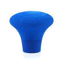 MOONQING - Canna da pesca Butt Cushion Stand Up Fighting Pole Holder, misura grande, colore: Blu