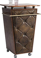 Kare Design - 80344 Bar Lady Rock Trolley Vintage, Marrone