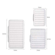 SUNSKYOO - Ganci per esche da pesca, multifunzione, in plastica resistente, accessori professionali, ABS, EVA., bianco, medium