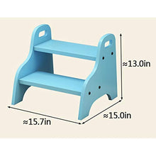 LZL Sgabello WC Multi-Function Squatty Vatty Bambini da poggiapiedi per Bambini Sgabello Antiscivolo Posizione igienica adeguata per la Salute Vasino Tozzo (Color : Red, Dimensione : Small)