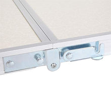 Huazhang - Tavolo pieghevole multiuso portatile, 120 x 60 x 170 cm, colore: Bianco