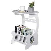 Comodini con cestello portaoggetti per computer portatile, comodino rotondo, divano letto, comodino, libreria, scaffale per casa, ufficio, comodino