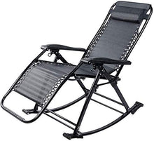 FACAZ Sedie da Giardino reclinabili Sedia da Giardino con Poltrona inclinata, Sedia Portatile a gravit脿 Zero, Adatta per Giardini, Patio, Piscine, Supporti 240 kg