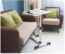 HXF- Tavolino Comodino Sollevamento Rimovibile Portatile Scrivania Tavolo Paziente di 60 * 40 Durevole (Color : Wei?)