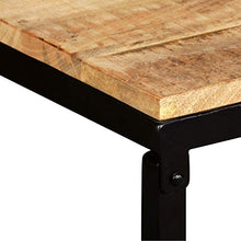 Festnight- Panca in Legno Massello di Mango 110x35x45 cm