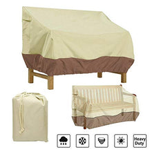 Cobeky - Copertura impermeabile per divano e sedie da giardino, 223 x 83 x 84 cm, 88 x 32,5 x 33 cm