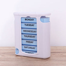 DOITOOL Contenitore per pillole da viaggio 7 giorni 28 scomparti portapillole per quattro giorni settimanali, portapillole con design a cassetto portatile e a prova di umidità