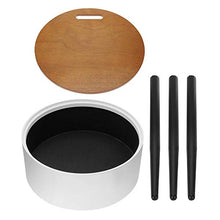 Belleashy Tavolino da caffè Tavolino Rotondo Tavolino da caffè Tavolino da Letto Staccabile Comodini con Portaoggetti Organizer Rack per Mobili da Soggiorno