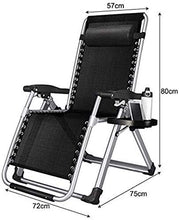 JFFFFWI Sedia Pieghevole Oversize Pieghevole Lettini da Esterno Reclinabile per Spiaggia Patio Giardino Campeggio Outdoor Portable Home Lounge Supporta 200 kg