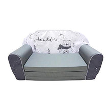 KNORRTOYS.COM 68449 - Divano per bambini Bear, colore: Grigio