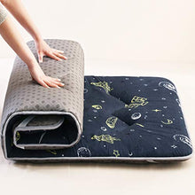 JIARUN Giapponese Pavimento Futon Coprimaterasso,Addensare Tatami Opaco Sleeping Pad Pieghevole Roll Up Ciboerasso Topper per Dorm Bambini Pavimento Cibo Letto Cuscino