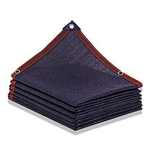 TYHZ Telo Ombra 80% Sun-Block Shade Shade Panno della Rete della Maglia con Occhielli for Garden Patio, Nero Telo Parasole (Size : 4X6m)