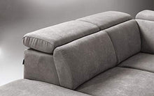 Dafnedesign.Com - Divano angolare 3 posti con penisola a Sinistra - Colore: Platino - cm. 271 x 222 x 94h