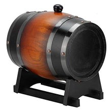 Omabeta Botte di Vino Vintage Squisito Contenitore per Vino da 3 Litri per Whisky per caffetteria