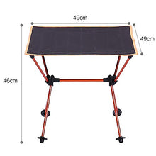 CHB Set Pieghevole per Esterni Portatile Sedia Set Schienale in Tessuto Oxford Tre Pezzi Combinazione Reclinabile Pieghevole Nera