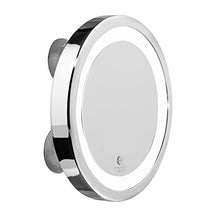 MACOM Sensation 211 Solar Specchio Ingranditore Cosmetico per Trucco, Ingrandente 7x con Luce Led e Ventose, Diametro 18 cm