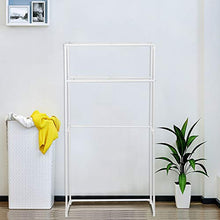 Wakects Scaffale per Lavatrice a 2 Strati, Portaoggetti da Bagno Porta Toilette Mensola da Bagno, 68x27.8x134cm