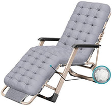 Sedia a sdraio Zero Gravity Oversize, per persone pesanti, pieghevole, regolabile, supporto per giardino, 200 kg