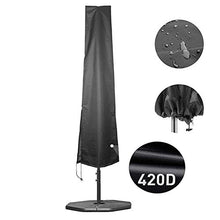 #N/V Copertura Ombrello Impermeabile Copertura Ombrello Parasole Con Cerniera Esterna