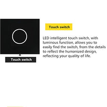 HL LED luce specchio bagno intelligente defogging touch switch φ70cm, adatto per bagno bagno bagno-biancoa-60CM