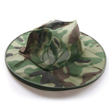 SaySure - Camouflage Field Jungle Mesh Face Mask cap Mosquito Bee Bug Insect Fishing Hat