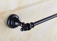 PYROJEWEL A Parete Rack Rail da Bagno cremagliera Rack Appendiabiti in Bronzo Nero Unico Rack 62 Centimetri mensola da Bagno