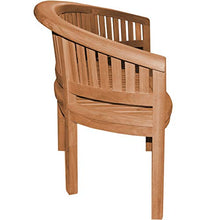 Panca da parcheggio XXL Avello, in legno massiccio di teak