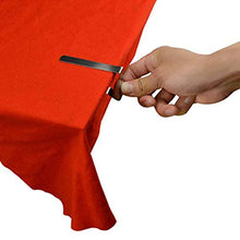 Fablcrew - Set di 6 mollette per tovaglia in acciaio inossidabile, clip per tovaglie, mollette