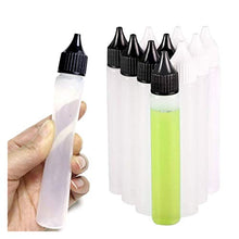Trasparente Bottiglia da Incasso da Incasso da 10ml a Forma di Penna da 30 ml con Bottiglia di ecig Liquido Vuoto Lungo Bottiglia Sottile Bottiglia di Vetro (Color : Mix cap, Specifications : 30ml)