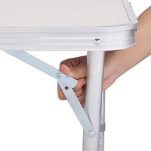 Huazhang - Tavolo pieghevole multiuso portatile, 120 x 60 x 170 cm, colore: Bianco