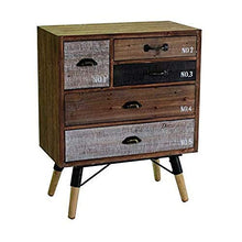 Vacchetti Belfort Mobile, Legno, Multicolor, Grande