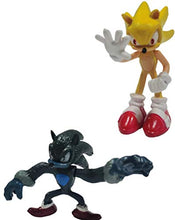 Sonic piccola figura Blue Sonic the Hedgehog Cake Topping, Sonic the Hedgehog Happy Birthday Party Supplies Topping per cupcake