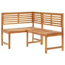 vidaXL Set da Bistrot 2 pz in Legno Massello di Acacia
