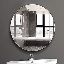 IG Specchio da Bagno - Parete Appeso a Specchio da Bagno Rotondo - Specchio per Vanità da Bagno - Specchio da Bagno Sospeso,70 Cm.