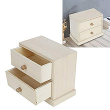 Asixxsix Organizer in Legno, con cassettiera da scrivania, utile ed Elegante Pratico per Documenti da Ufficio Organizer per Gioielli