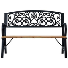 Oushome Panchina da Giardino 120 cm in Legno